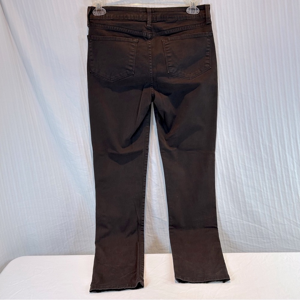 NYDJ Sz 8 AMI Skinny Jeans in Chocolate Brown - Picture 3 of 14